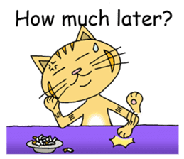 haluneko english01 sticker #9787514