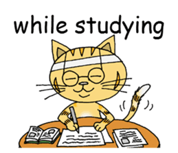 haluneko english01 sticker #9787515