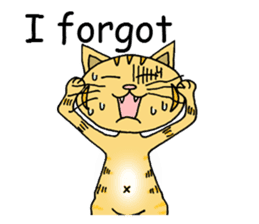 haluneko english01 sticker #9787516