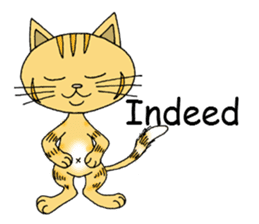 haluneko english01 sticker #9787520