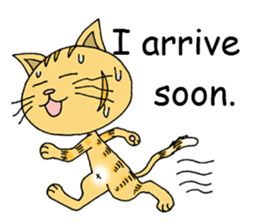 haluneko english01 sticker #9787531