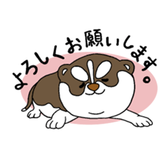 Siberian Husky baby. sticker #9787582