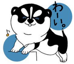 Siberian Husky baby. sticker #9787596