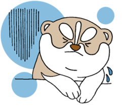 Siberian Husky baby. sticker #9787599