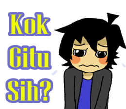 Anak PEMALAS!! sticker #9787956