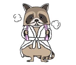 The Great Raccoon sticker #9788107