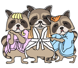 The Great Raccoon sticker #9788108