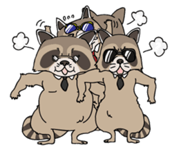 The Great Raccoon sticker #9788112