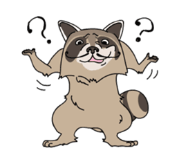 The Great Raccoon sticker #9788117