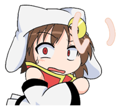 The Japanese cursive syllabary.A~NO sticker #9788217