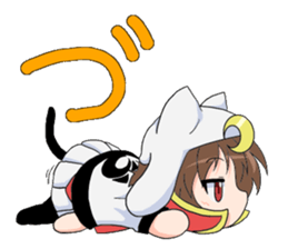 The Japanese cursive syllabary.A~NO sticker #9788248