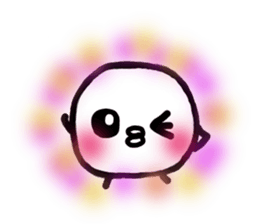 Chick handwriting7 sticker #9788336