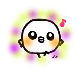 Chick handwriting7 sticker #9788337