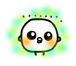 Chick handwriting7 sticker #9788365