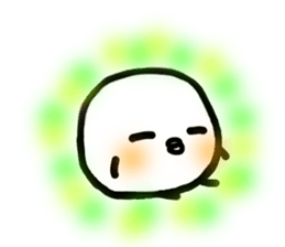 Chick handwriting7 sticker #9788375