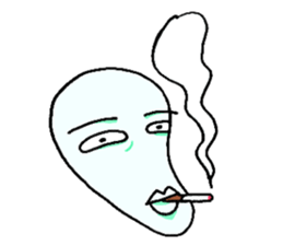 irony&negative sticker #9788730