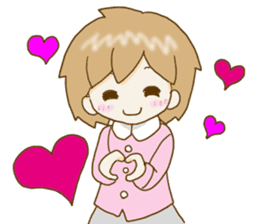 Heartwarming Risu-chan sticker #9789328