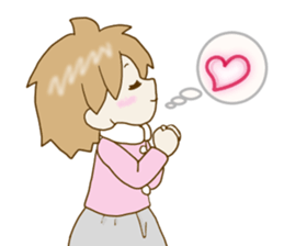Heartwarming Risu-chan sticker #9789331