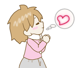 Heartwarming Risu-chan sticker #9789331