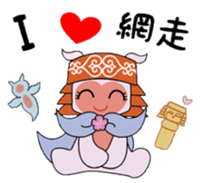 Local mascot in Abashiri "Nipone" sticker #9790104