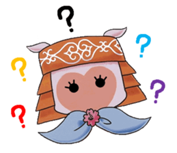 Local mascot in Abashiri "Nipone" sticker #9790116