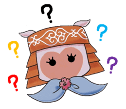 Local mascot in Abashiri "Nipone" sticker #9790116