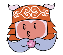 Local mascot in Abashiri "Nipone" sticker #9790121