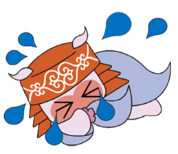 Local mascot in Abashiri "Nipone" sticker #9790122