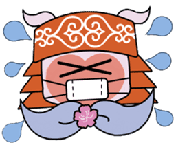 Local mascot in Abashiri "Nipone" sticker #9790123