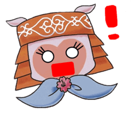 Local mascot in Abashiri "Nipone" sticker #9790124