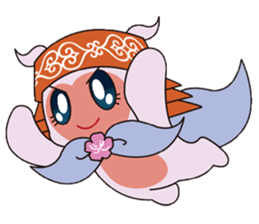 Local mascot in Abashiri "Nipone" sticker #9790132