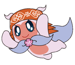Local mascot in Abashiri "Nipone" sticker #9790132