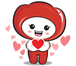 Happy Balloon Cartoon sticker #9790332