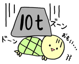 rabbit HAPIUSA2 ~free turtle life~ sticker #9790787