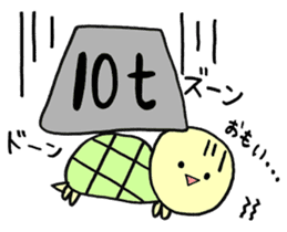 rabbit HAPIUSA2 ~free turtle life~ sticker #9790787