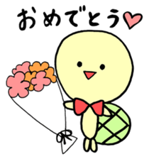 rabbit HAPIUSA2 ~free turtle life~ sticker #9790801