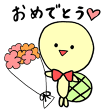 rabbit HAPIUSA2 ~free turtle life~ sticker #9790801
