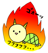rabbit HAPIUSA2 ~free turtle life~ sticker #9790808