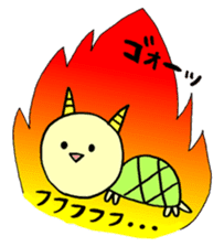 rabbit HAPIUSA2 ~free turtle life~ sticker #9790808