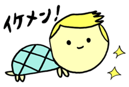 rabbit HAPIUSA2 ~free turtle life~ sticker #9790809