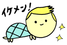 rabbit HAPIUSA2 ~free turtle life~ sticker #9790809
