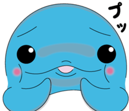 Dolphin Koo-chan<everyday conversation4> sticker #9791661