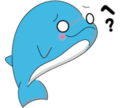 Dolphin Koo-chan<everyday conversation4> sticker #9791664