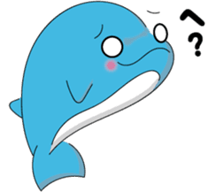 Dolphin Koo-chan<everyday conversation4> sticker #9791664