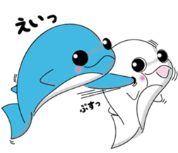 Dolphin Koo-chan<everyday conversation4> sticker #9791675