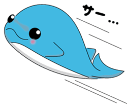 Dolphin Koo-chan<everyday conversation4> sticker #9791681