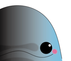 Dolphin Koo-chan<everyday conversation4> sticker #9791688
