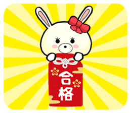 Poor talker rabbit Usappy 2. sticker #9791936