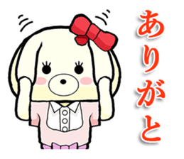 Poor talker rabbit Usappy 2. sticker #9791948