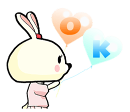 Poor talker rabbit Usappy 2. sticker #9791952